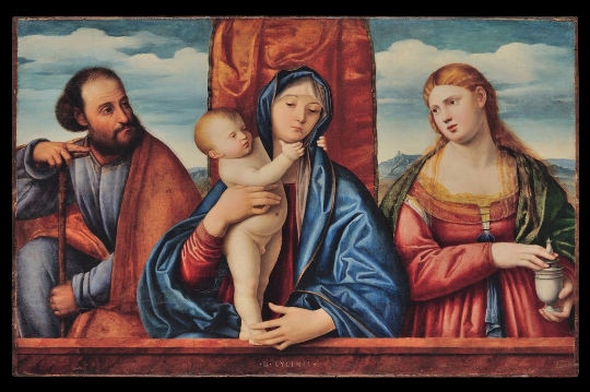Bernardino Licinio, Sacra Famiglia 