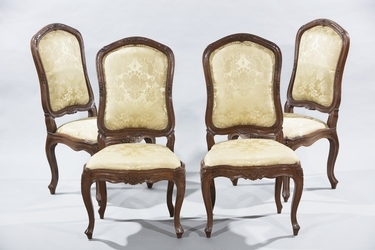 Quattro sedie, Genova, XVIII secolo